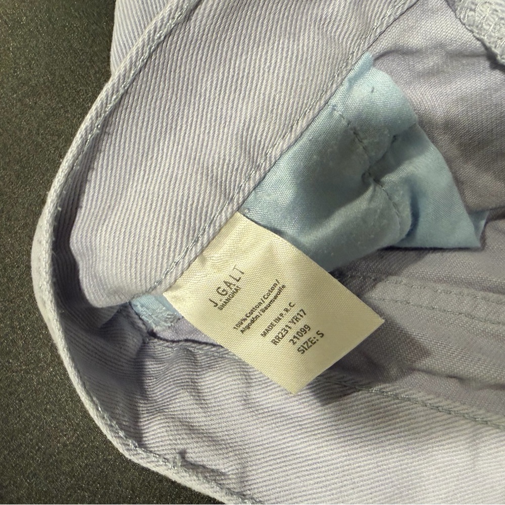 Women’s Mini Skirt in Light Lavender - Picture 2 of 2